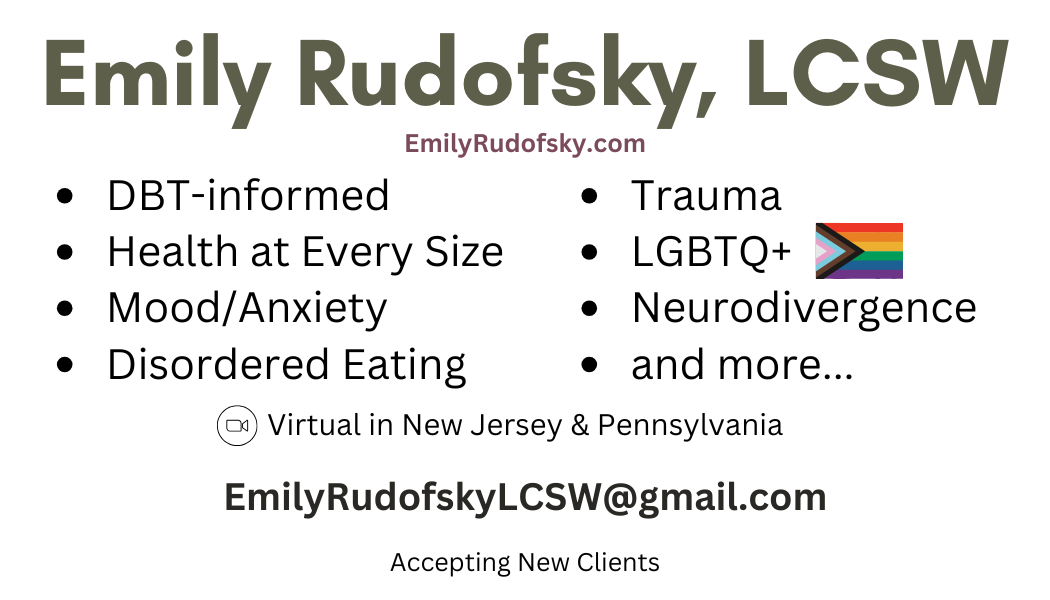 Emily
          Rudofsky LCSW